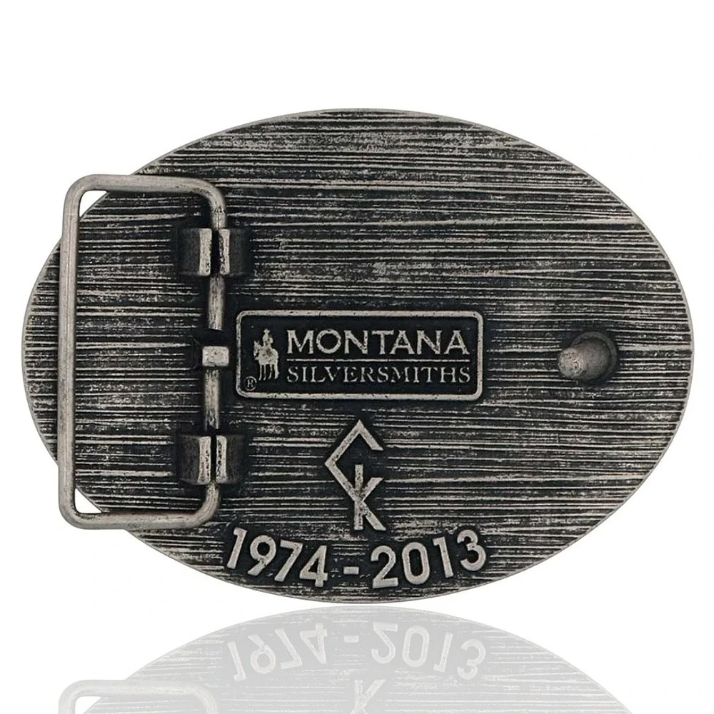 Montana Silversmiths Chris Kyle American Sniper Belt Buckle Retail $50‎ - NEW!